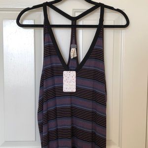 Free People striped tank top